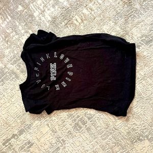Vs pink black shirt
